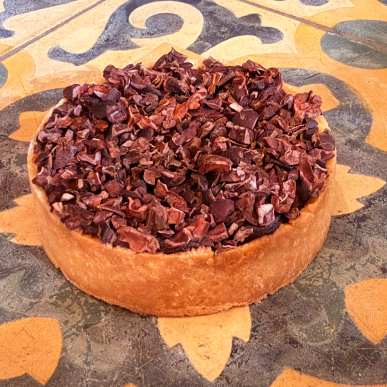 Tartelete de caramelo com chocolate